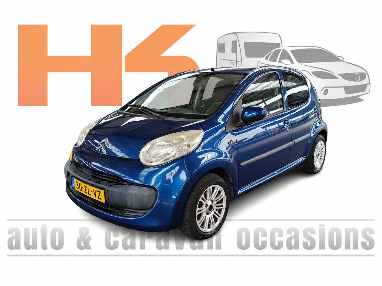 Citroën C1 - 1.0-12V Ambiance Airco, LMV, NAP, El ramen +CV,..... - AutoWereld.nl