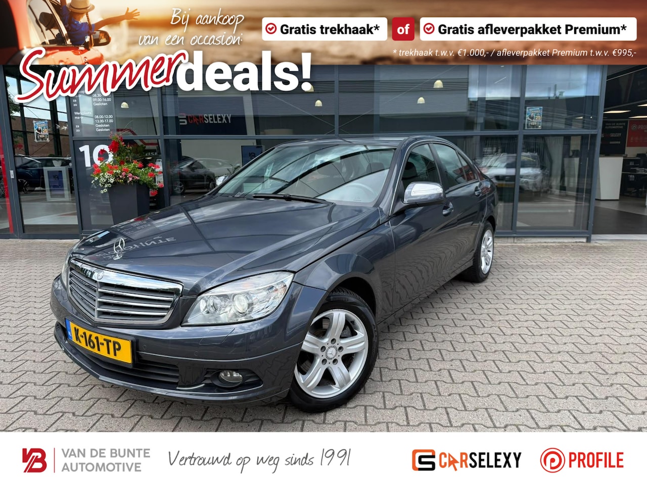 Mercedes-Benz C-klasse - 200 K *Cruise Control & Stoelverwarming* - AutoWereld.nl