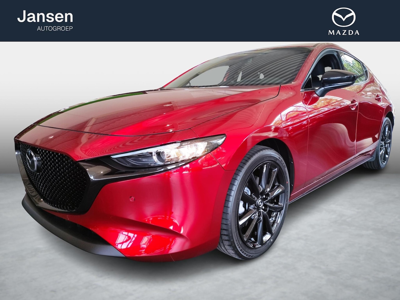 Mazda 3 - 2.5 e-SkyActiv-G M Hybrid 140 Homura van €40.833,= voor €36.333,= - AutoWereld.nl