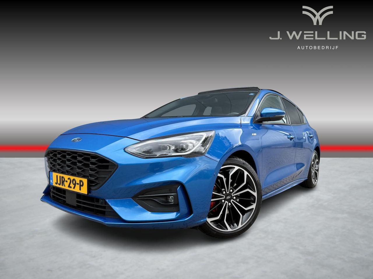 Ford Focus - 1.5 EcoBoost ST Line Pano trekhaak B&O - AutoWereld.nl