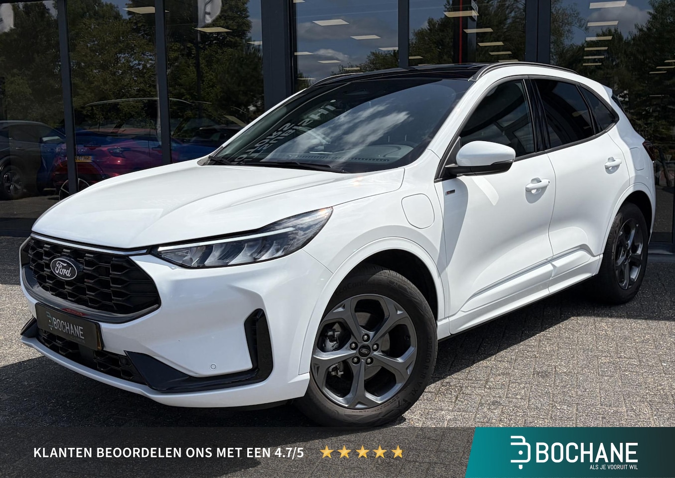 Ford Kuga - 2.5 PHEV ST-Line | Panoramadak | Applecarplay\Androidauto | Stoelverwarming achter en voor - AutoWereld.nl