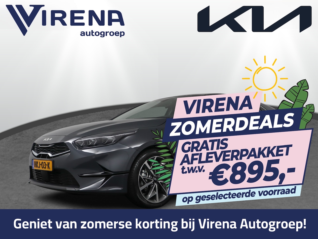 Kia Cee'd - Ceed 1.5 T-GDi DynamicPlusLine Automaat - *DEMO* - Trekhaak - Navigatie - Stoel-/stuurverw - AutoWereld.nl