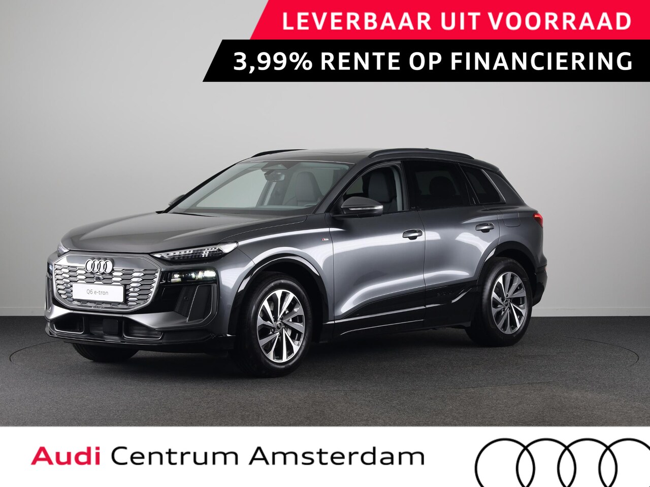 Audi Q6 e-tron - Advanced edition 83Kwh 252 pk SUV | Tech pakket plus | Glazen panoramadak | Sportstoelen | - AutoWereld.nl
