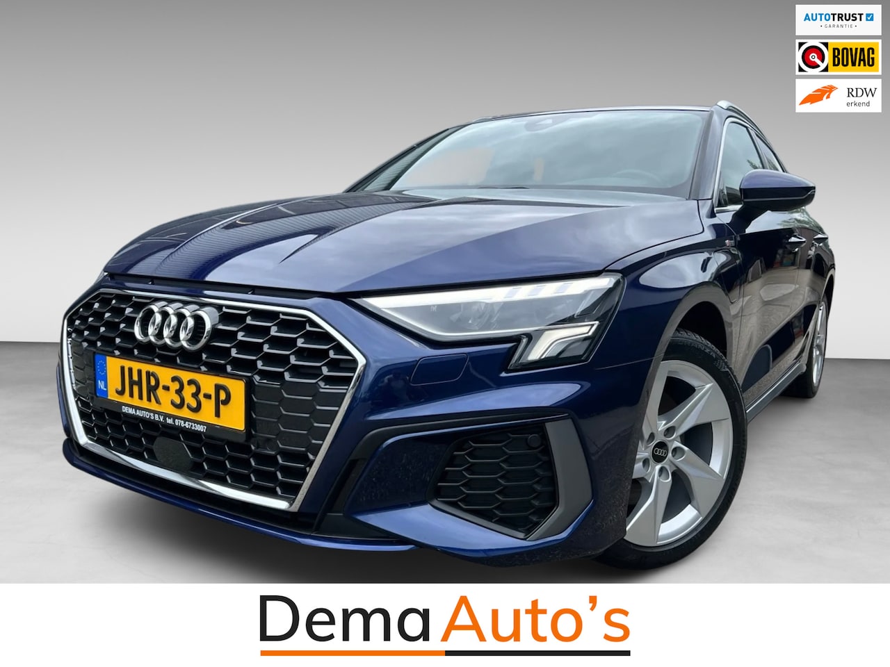 Audi A3 Sportback - 40 TFSI 2X S-LINE SOH-TEST/V-COCKPIT/DAB/CARPLAY/NAVI/LED/SFEERVERL/// - AutoWereld.nl