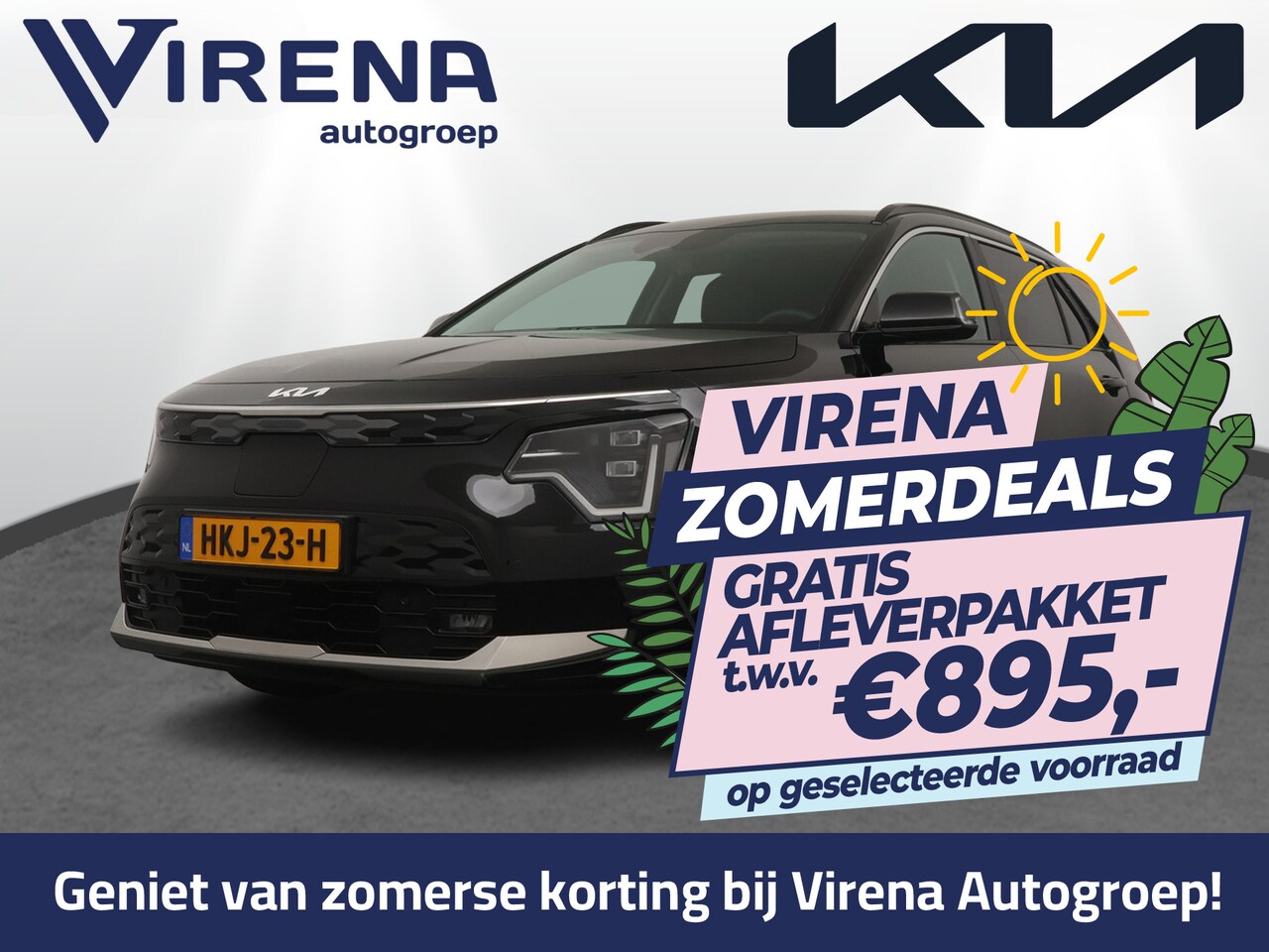 Kia Niro EV - Air 64.8 kWh - Elektrische bestuurdersstoel - Stoel/Stuur Verwarming - Adaptive Cruise Con - AutoWereld.nl