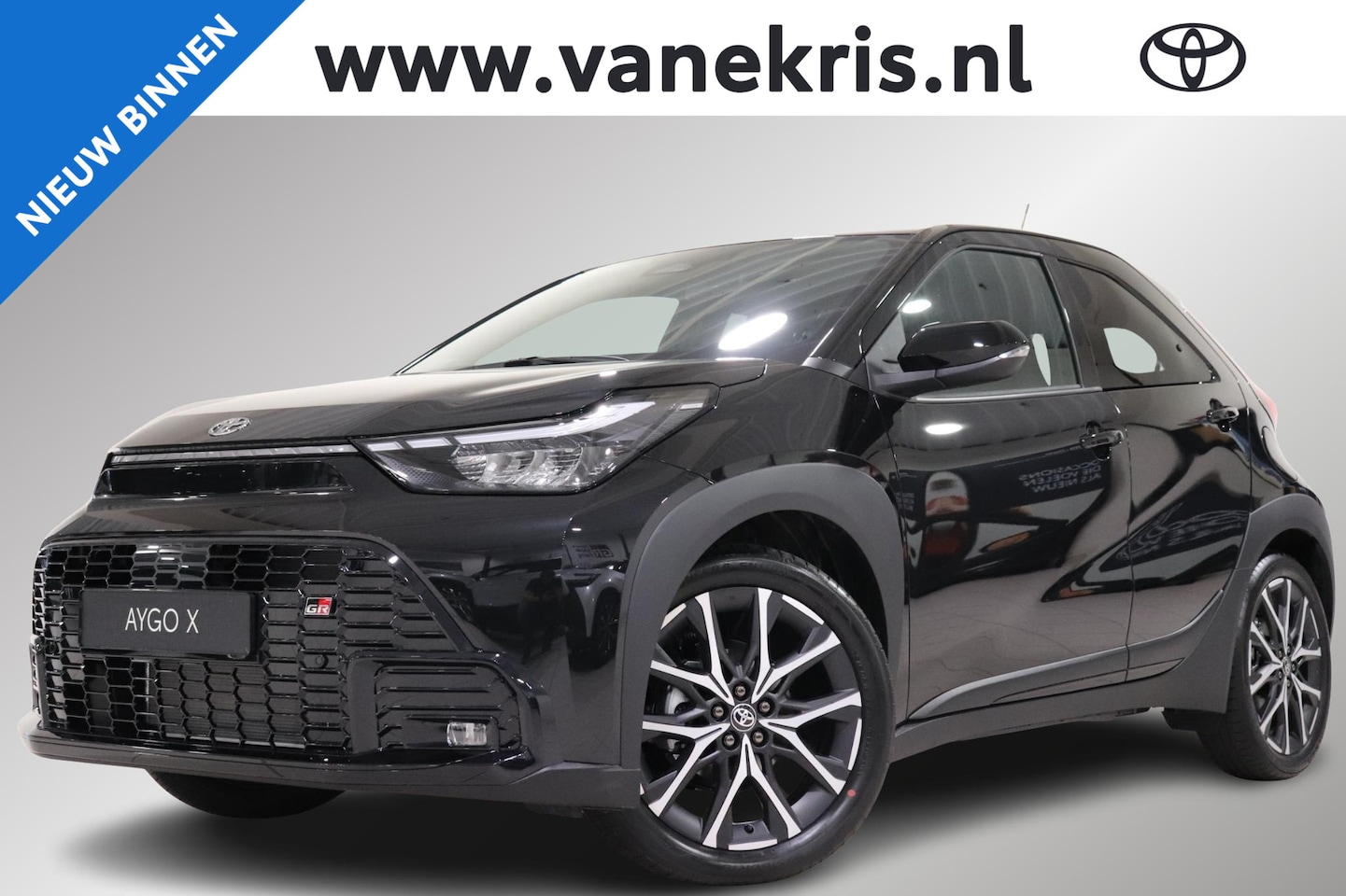 Toyota Aygo X - Hybrid 115 GR Sport Hybrid 115 GR Sport, JBL, Stoelverwarming, Sensoren, Apple Carplay/Android Auto! - AutoWereld.nl