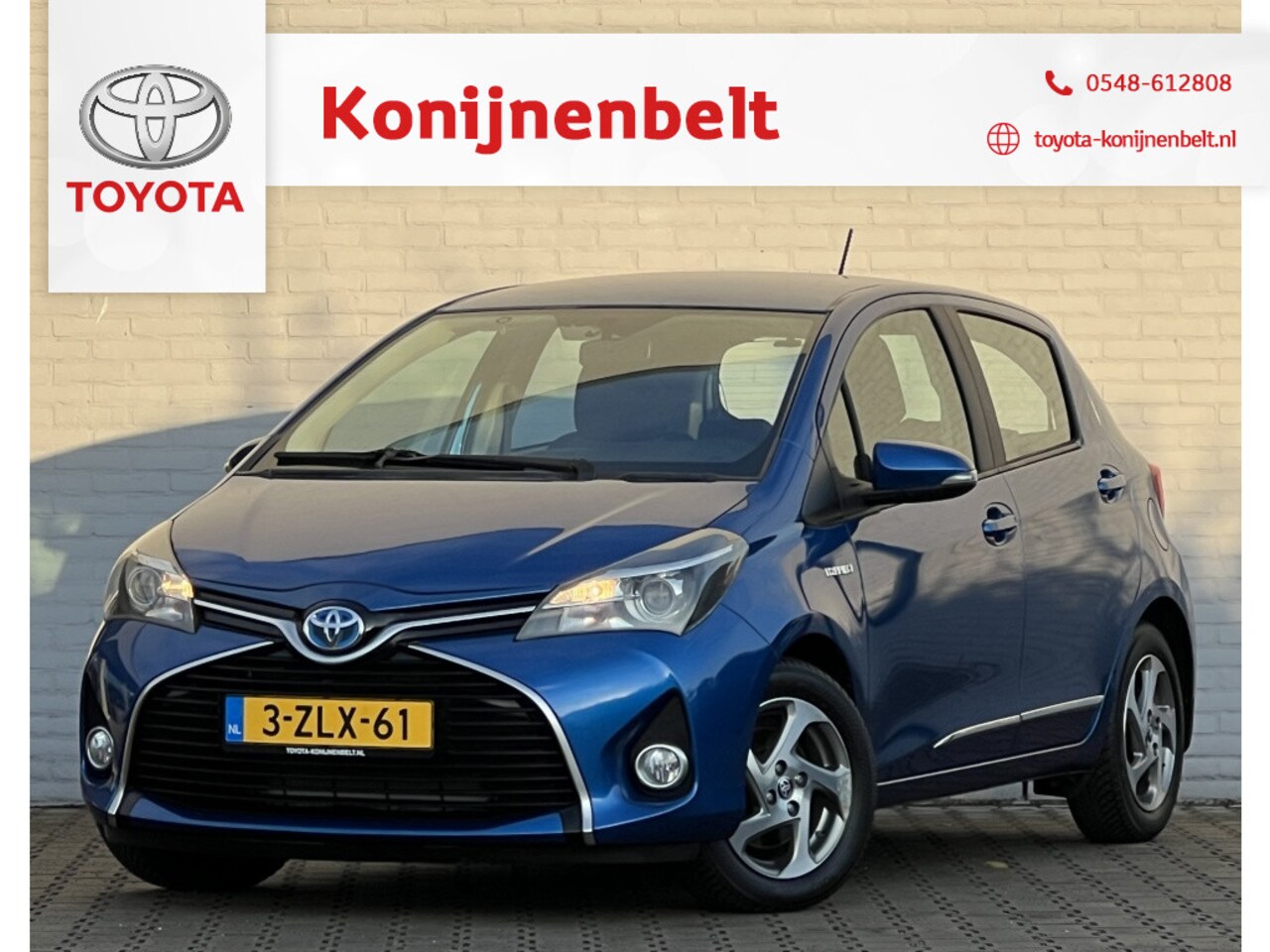 Toyota Yaris - 1.5 Hybrid Lease Automaat 5-deurs | Navi | Clima | LMV - AutoWereld.nl