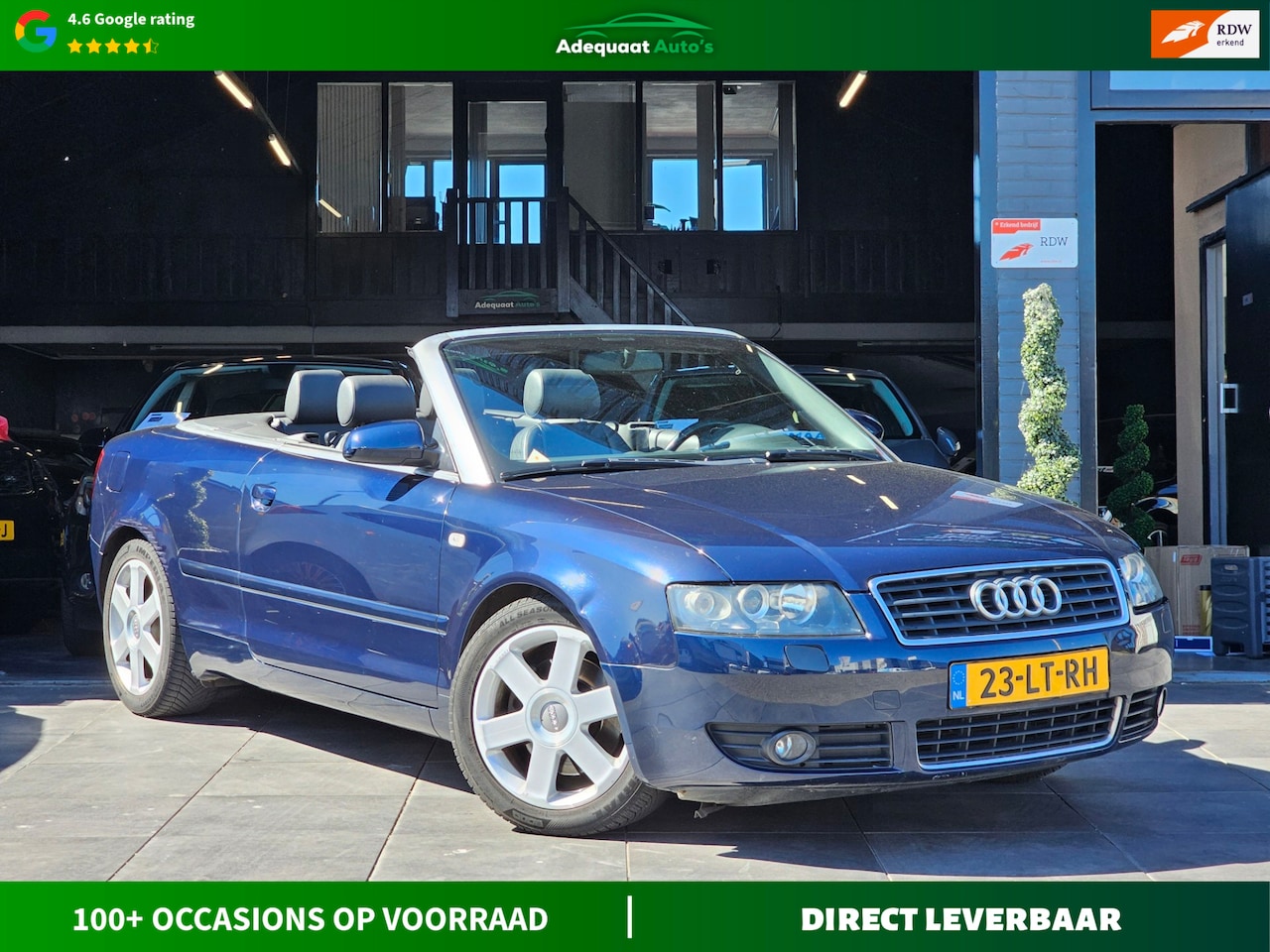 Audi A4 Cabriolet - 2.4 V6 Exclusive|Automaat|Cruise Control| - AutoWereld.nl