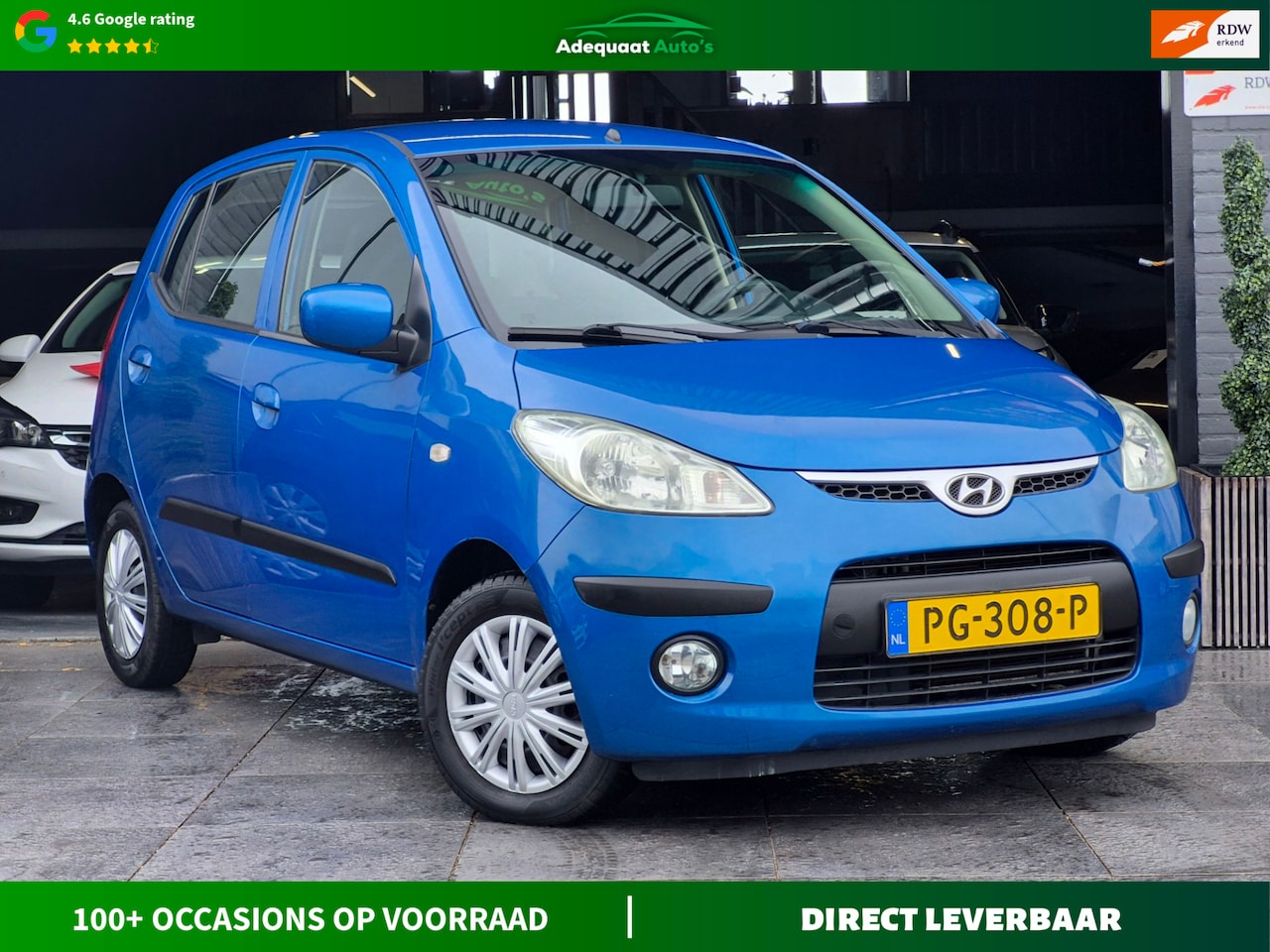 Hyundai i10 - 1.1 Active Airco|Elek.ramen|5Drs|APK - AutoWereld.nl