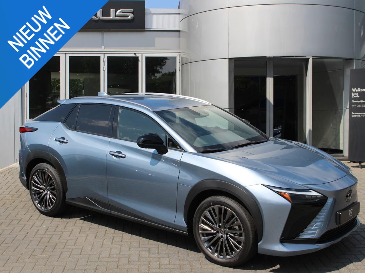 Lexus RZ - 350e Luxury Line 77 kWh DIRECT LEVERBAAR 20"VELGEN 360-CAM STOELVERW STUURVERW KEYLESS - AutoWereld.nl