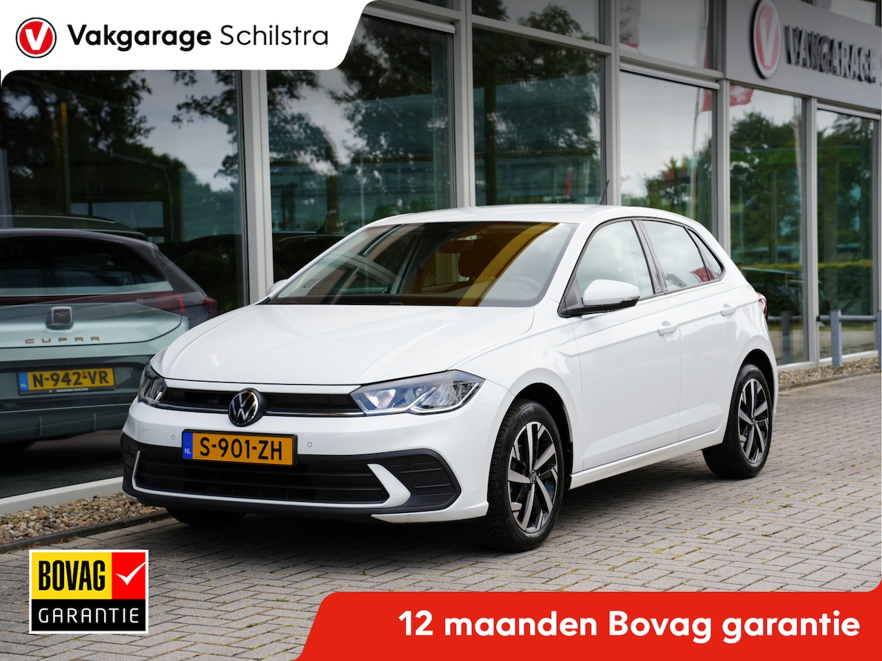 Volkswagen Polo - 1.0 TSI Life Business | Cruise Control Adaptief | Draadloze Telefoonlader | - AutoWereld.nl