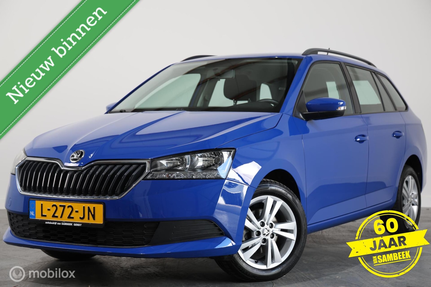 Skoda Fabia Combi - 1.0 TSI Ambition - Cruise control - Bluetooth - Airco - AutoWereld.nl