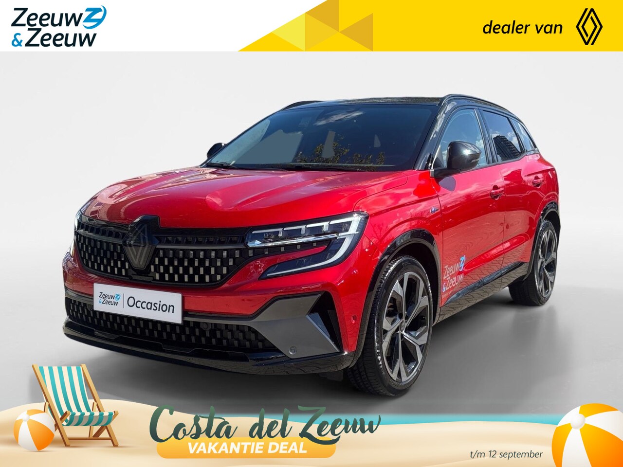 Renault Austral - 1.2 E-Tech full hybrid 200 techno esprit Alpine AUTOMAAT NAVI AIRCO CAMERA CRUISE CONTROLE - AutoWereld.nl