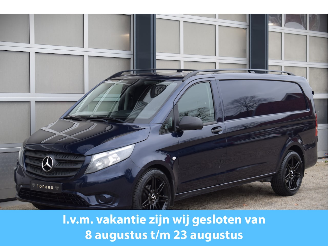 Mercedes-Benz Vito - 114 CDI Extra Lang Donkerblauw Metallic! | Trekhaak - AutoWereld.nl