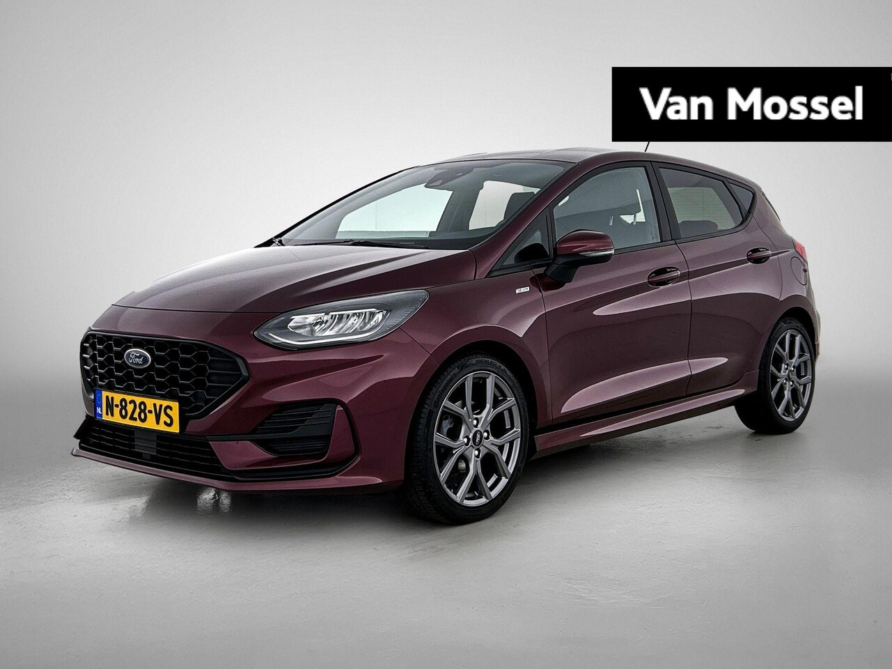 Ford Fiesta - 1.0 EcoBoost Hybrid ST-Line X | 17"LMV | Stoel / Stuur Verwarming | ECC | Cruise Control | - AutoWereld.nl