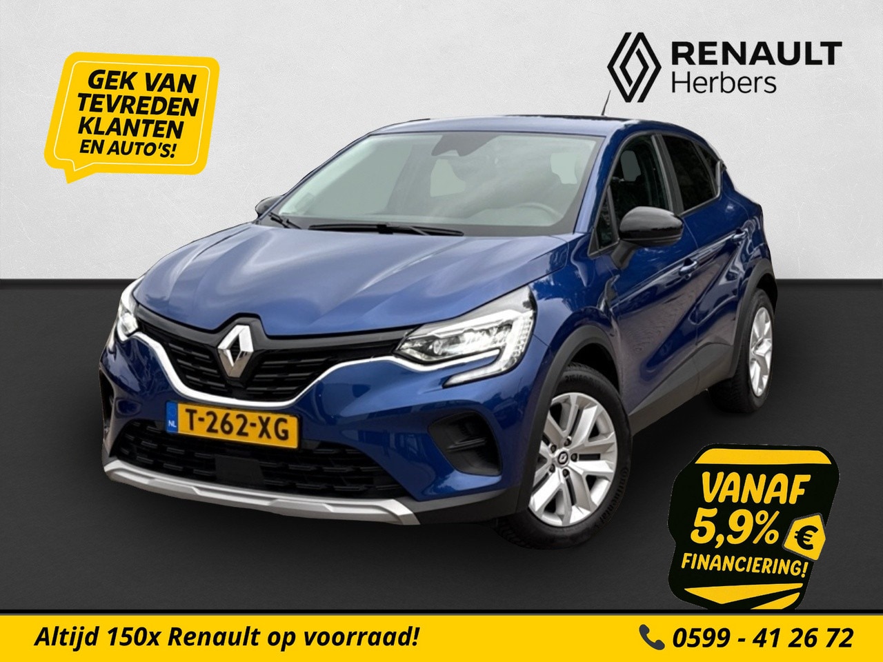 Renault Captur - 1.0 TCe 90 Zen NAVI / CRUISE / AIRCO / TREKHAAK - AutoWereld.nl