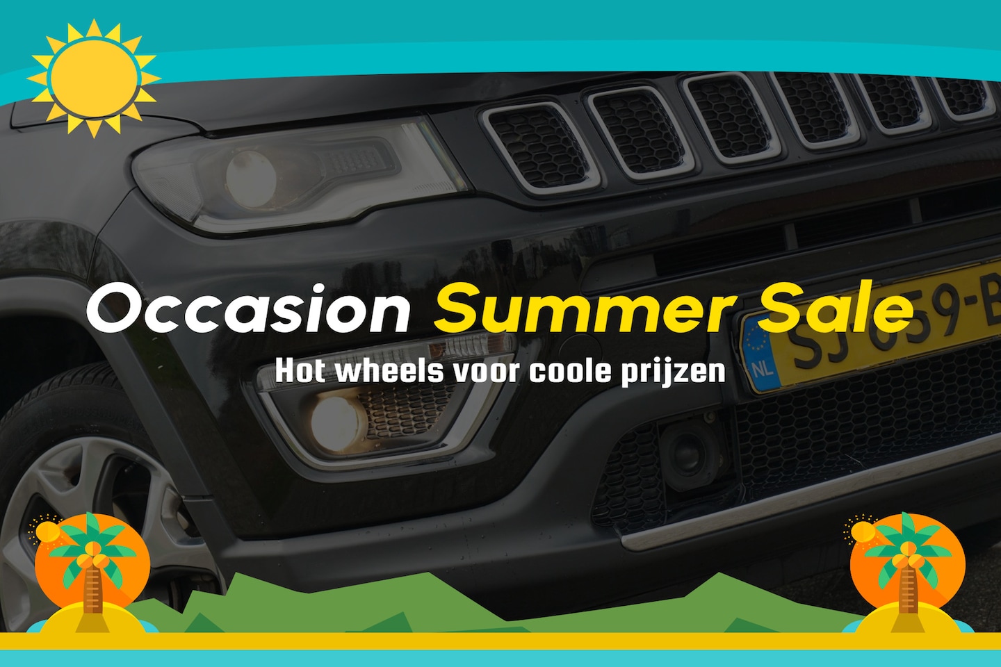 Jeep Compass - 1.4 MultiAir Opening Edition 4x4 Automaat - Diamond Black - 65dkm - AutoWereld.nl