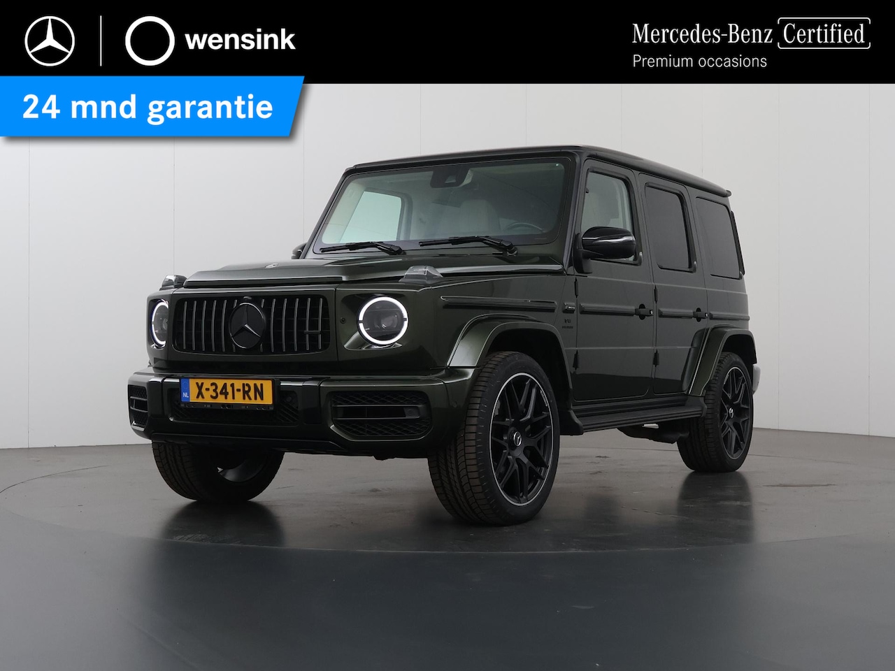 Mercedes-Benz G-klasse - 63 | PPF | Blue eye laser systeem | Manufaktur Olijfgroen | Carbon | Superior interieur | - AutoWereld.nl