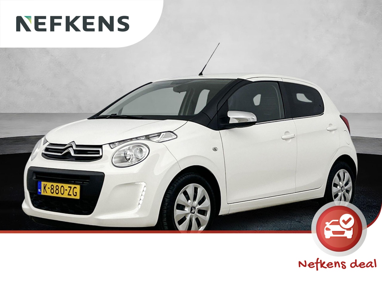 Citroën C1 - 72 pk Feel | Airco | Begrenzer | Bluetooth Telefoonvoorbereiding | Bestuurdersstoel in Hoo - AutoWereld.nl