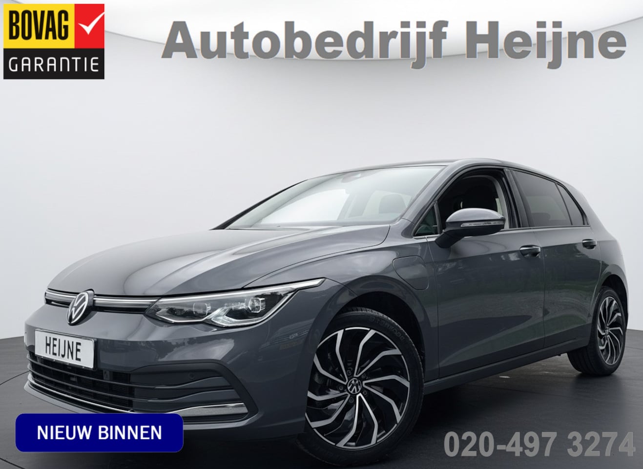 Volkswagen Golf - 204PK eHybrid [PHEV] STYLE NAVI/ELEK. STOEL/STUURW. VERW. - AutoWereld.nl