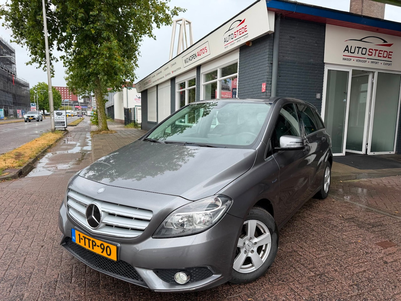 Mercedes-Benz B-klasse - 180 Ambition AUTOMAAT LEER - AutoWereld.nl