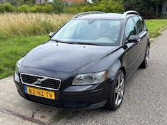 Volvo V50 - 2.4 Elan ECC Audio/CD Leder/stof LMV 18" Cruisecontrol ABS TCS ESP EBD Dakrails Trekhaak D