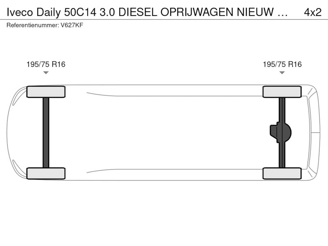 Iveco Daily - 50C14 3.0 DIESEL OPRIJWAGEN NIEUW ZWAAILAMP + BAK + LIER + LUCHTVERING + TREKHAAK - AutoWereld.nl