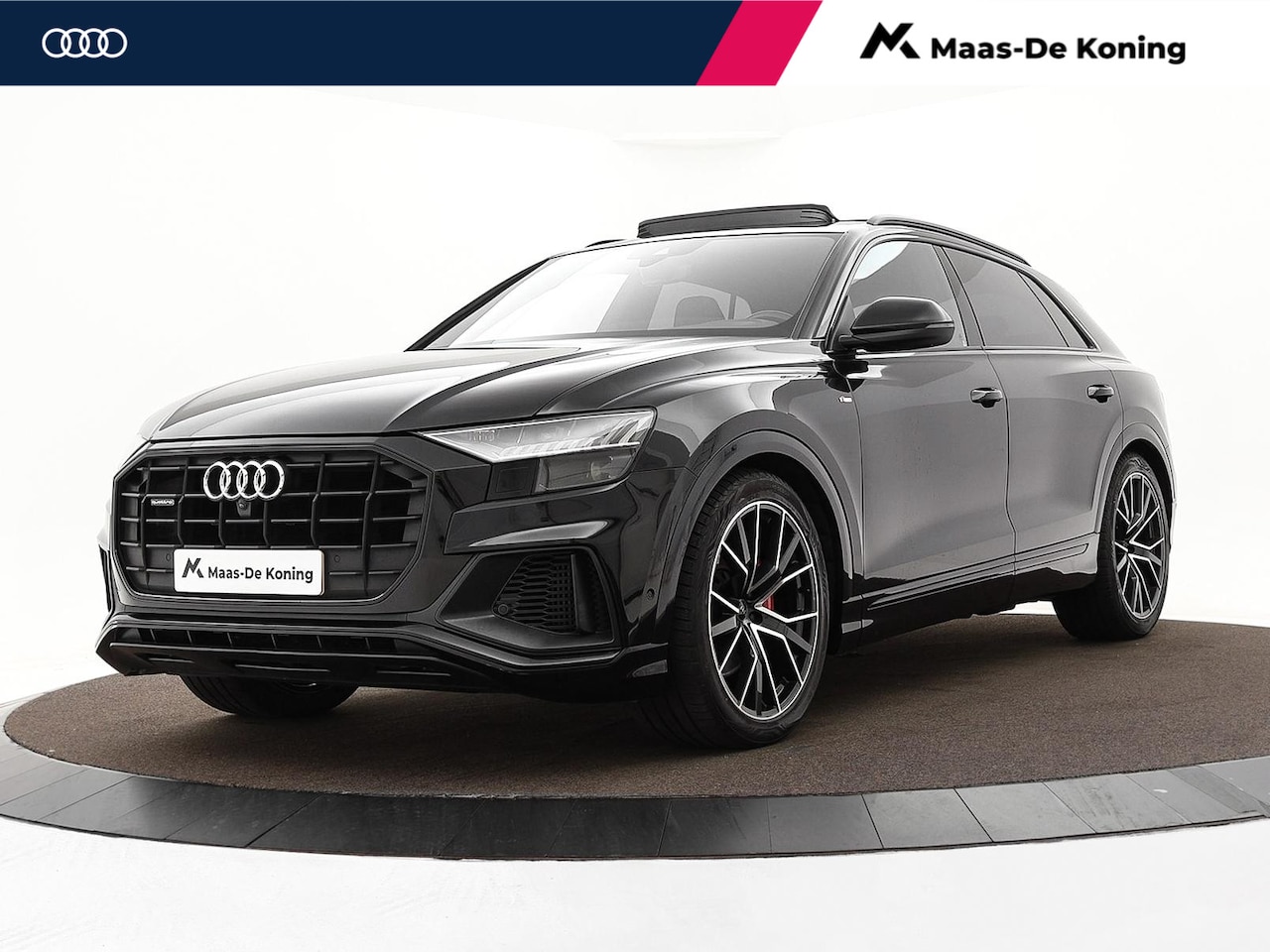 Audi Q8 - 55 TFSI 340pk Tiptronic Quattro Pro Line S · Panoramadak · Leder · Luchtvering · 360 Camer - AutoWereld.nl
