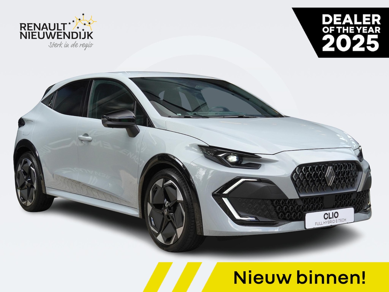 Renault Clio - 1.8 Hybrid 160 techno AUTOMAAT / 4.000KM / NAVI / ADAPT. CRUISE / CAMERA / PDC / CLIMATE / - AutoWereld.nl