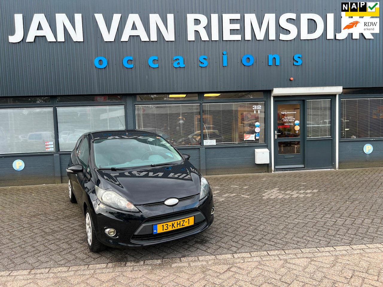 Ford Fiesta - 1.25 Limitedbj 2009 3 deurs zwart - AutoWereld.nl