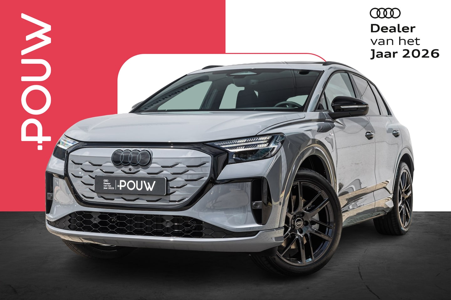 Audi Q4 e-tron - S edition quattro 340pk performance 82 kWh | Panoramadak | SONOS | 360° camera - AutoWereld.nl
