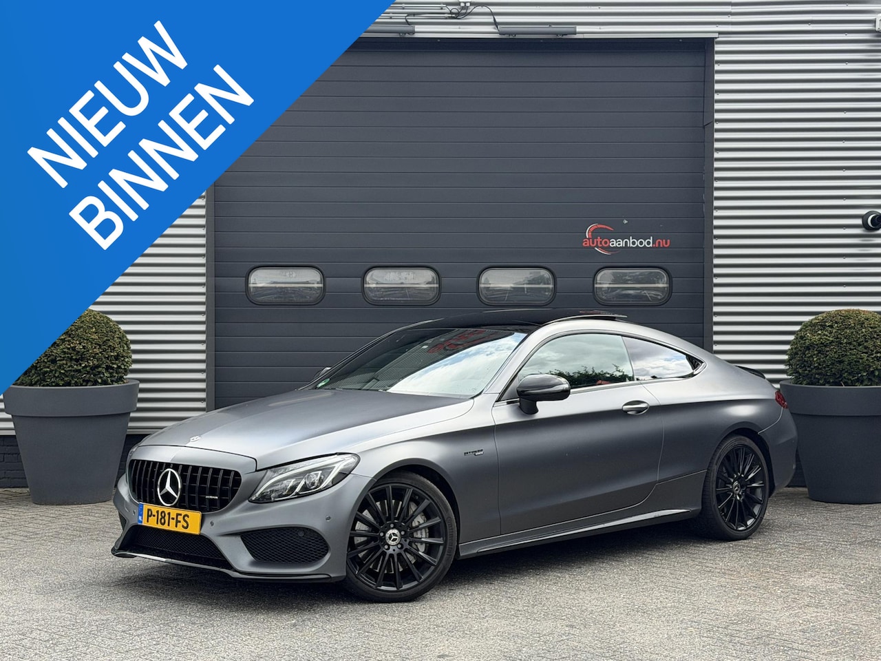 Mercedes-Benz C-klasse Coupé - AMG 43 4MATIC | Panoramadak | Kuipstoelen | Burmester | Camera | Carbon | DAB | Elektrisch - AutoWereld.nl
