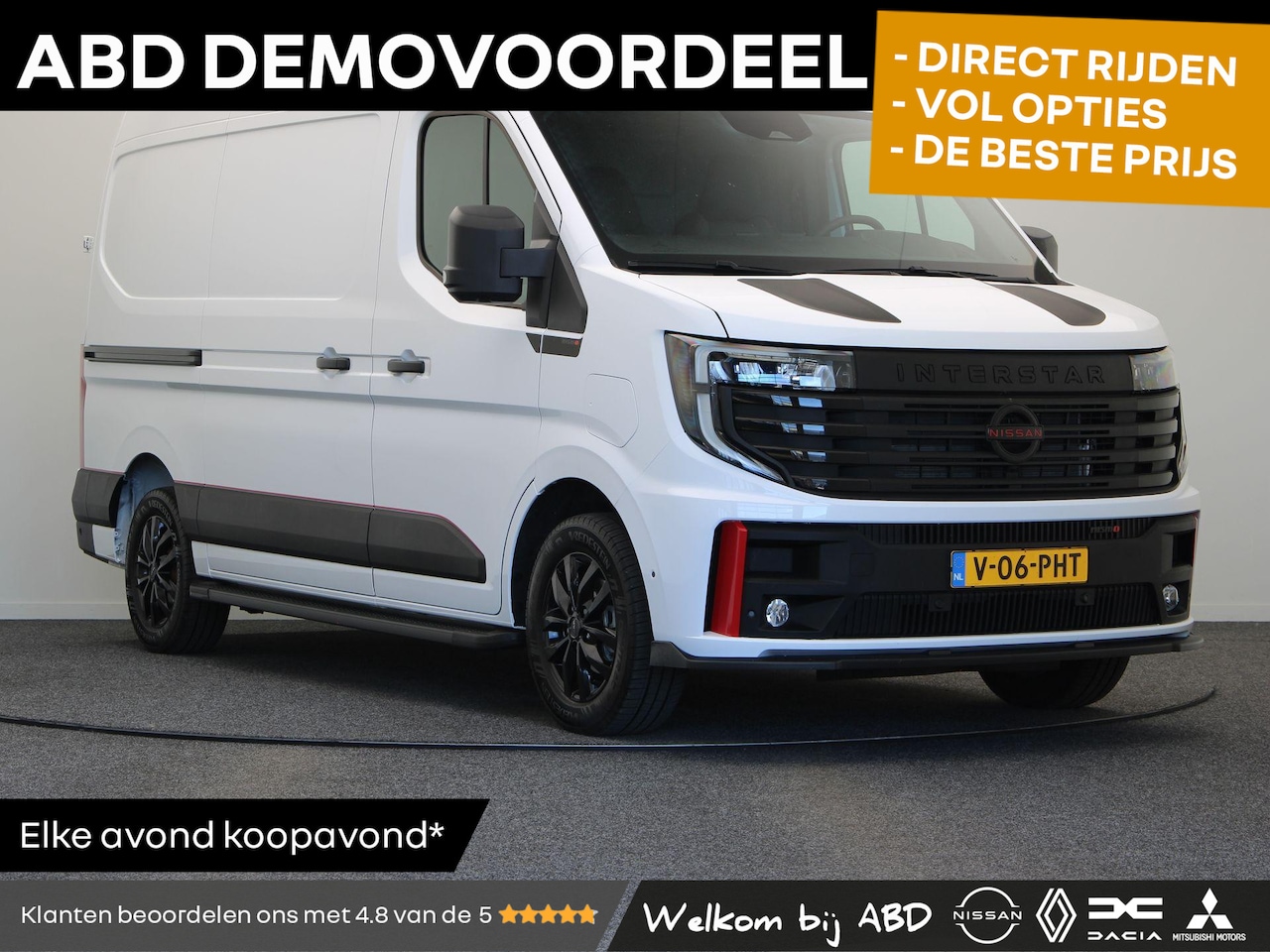 Nissan Interstar-e - L2H2 Limited 87 kWh | Alleen Bij ABD! | 5 Jaar Garantie | Nissan Motorsport | 2000KG Trekg - AutoWereld.nl
