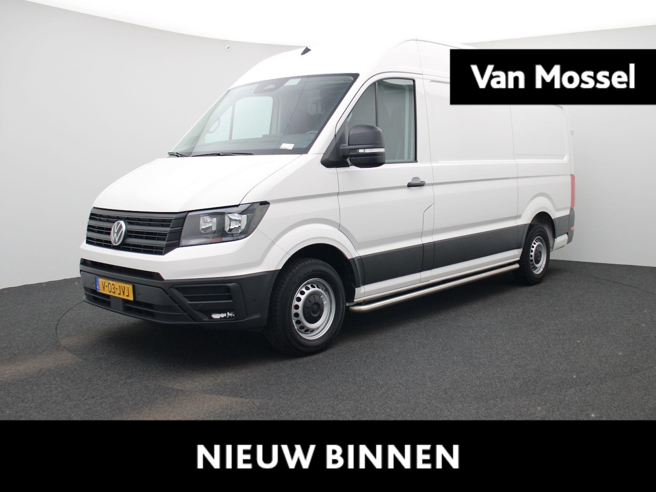 Volkswagen Crafter - 2.0 TDI L3H3 Highline 140PK | Automaat | Trekhaak | Navigatie | Cruise Control | Multifunc - AutoWereld.nl
