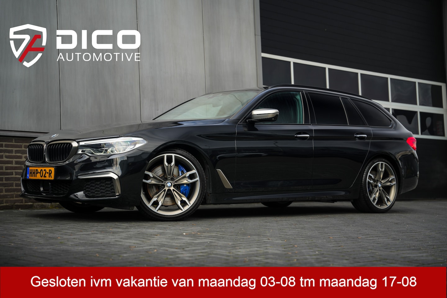 BMW 5-serie Touring - M550d 400pk xDrive High Executive M-Sportpakket /BTW-Auto/ Led-Koplamp/ Leder/ Sport-Stoel - AutoWereld.nl