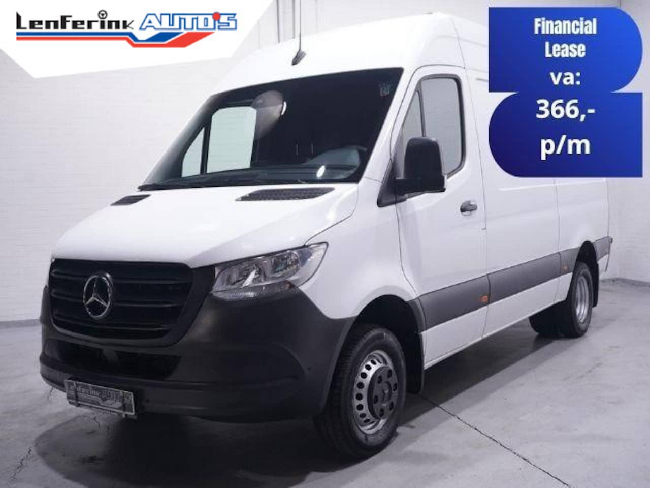 Mercedes-Benz Sprinter - 514 CDI 143 pk L2H2 Navi, Camera, Dubbel Lucht Opbergkasten Laadruimte, PDC V+A, 3-Zits - AutoWereld.nl