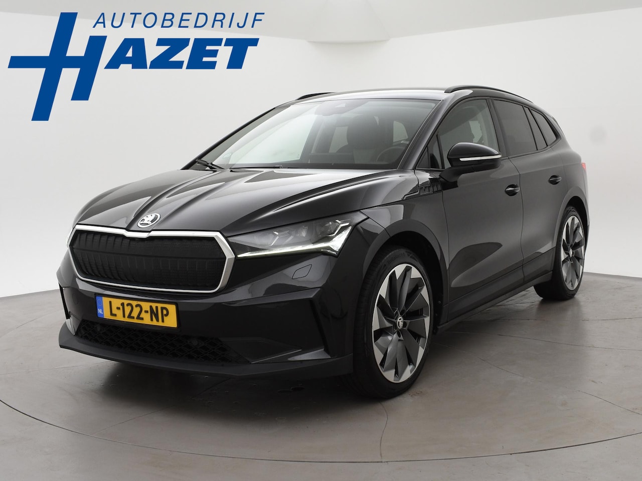 Skoda Enyaq iV - 60 FIRST EDITION + CHRYSTAL LIGHTNING | 21 INCH | ADAPTIVE CRUISE | MEMORY | SFEERVERLICHT - AutoWereld.nl