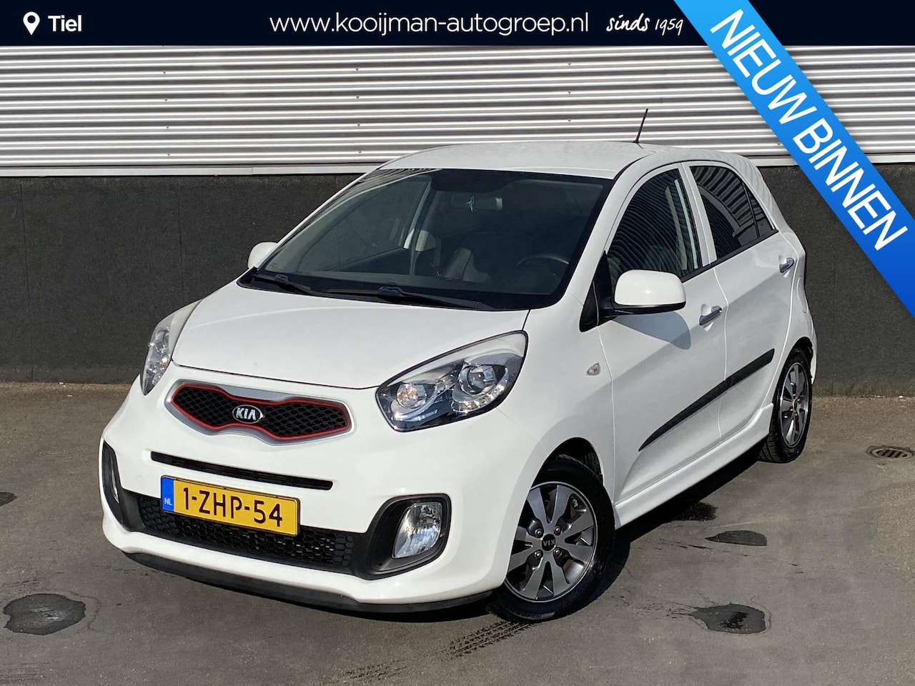 Kia Picanto - 1.0 CVVT X-treme Dealeronderhouden, Trekhaak/fietsendragerbeugel, Climate control, Bluetoo - AutoWereld.nl