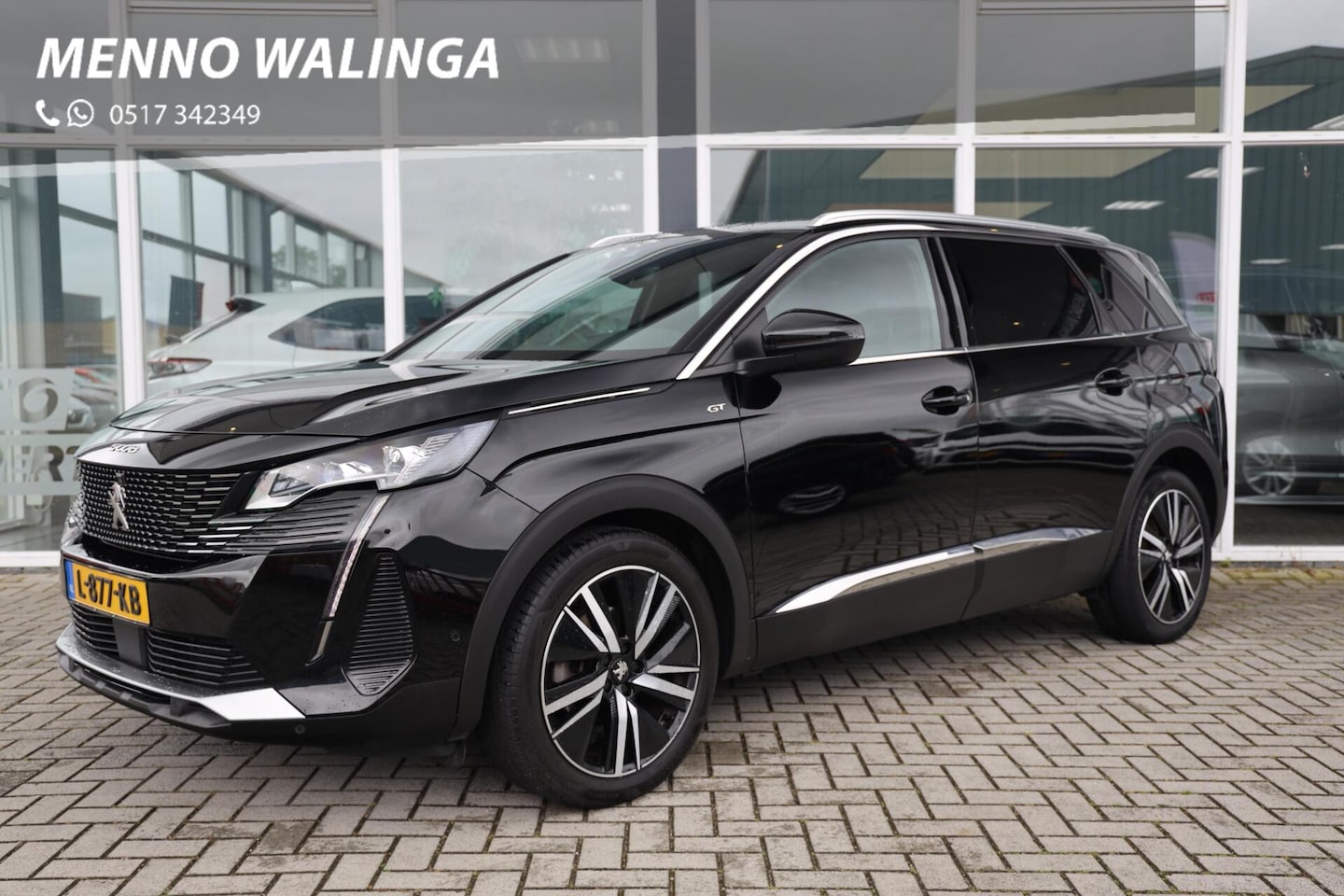 Peugeot 5008 - 1.2 PureTech Blue Lease GT|Automaat|7Persoons|Apple carplay/Android auto| - AutoWereld.nl