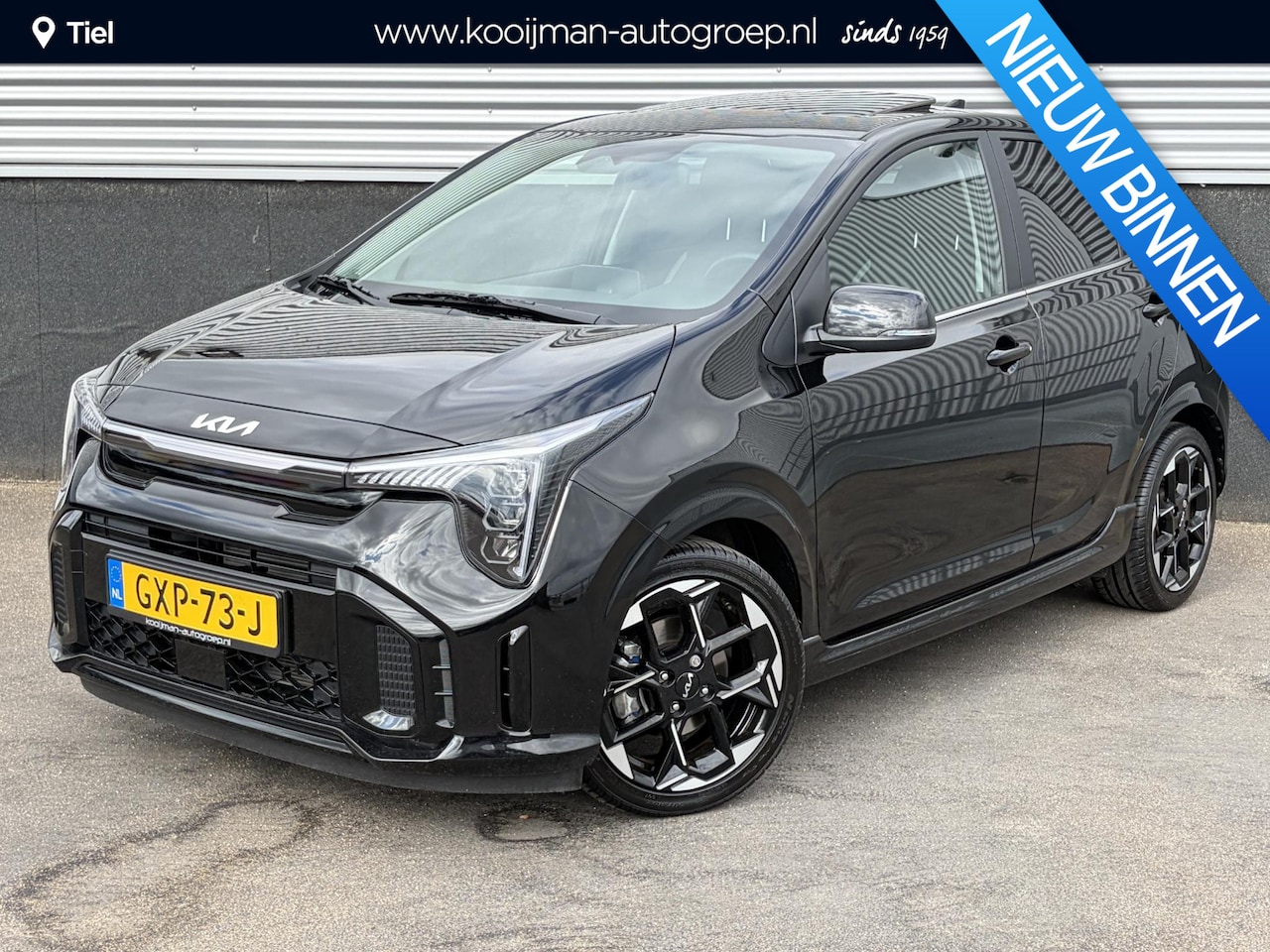 Kia Picanto - 1.0 DPI GT-Line Automaat, Nieuw geleverd, NL-auto, Schuif/kanteldak, Stoel- & Stuurwielver - AutoWereld.nl