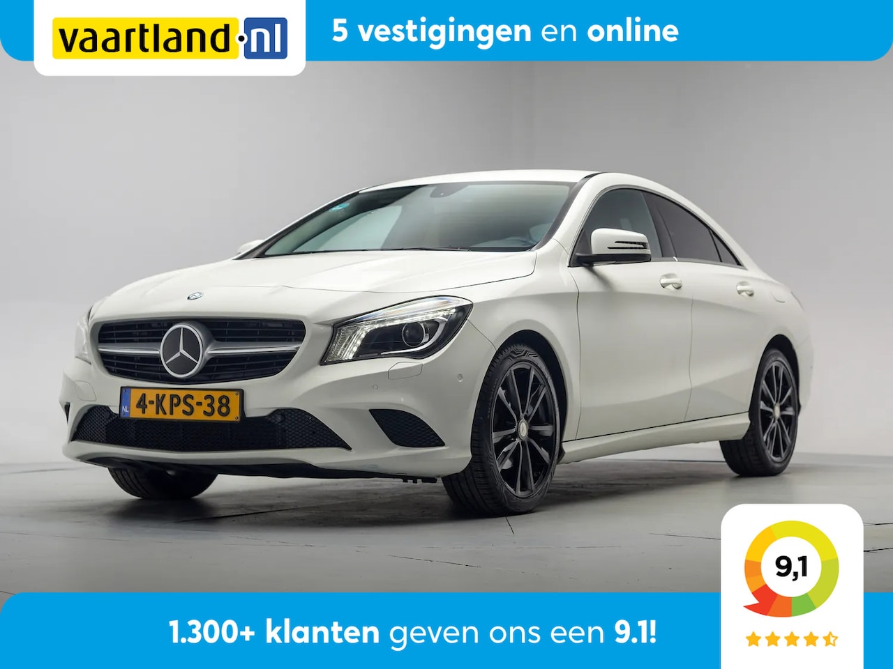 Mercedes-Benz CLA-Klasse - 200 Ambition Aut. [ Cruise control Climate control Leder Navigatie ] - AutoWereld.nl