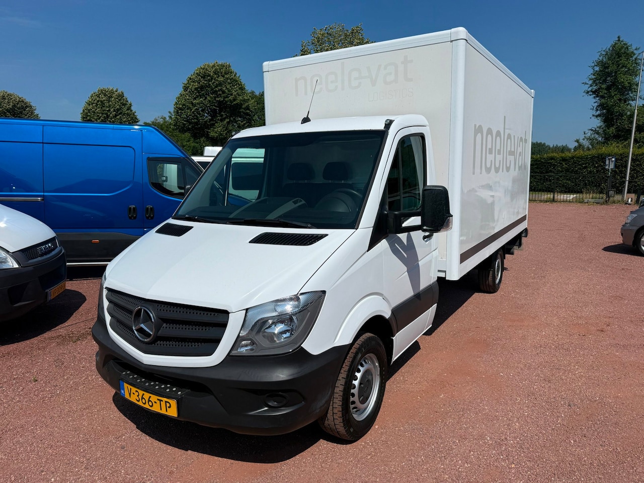 Mercedes-Benz Sprinter - 316 CDI EURO 6 Bakwagen Laadklep Airco Koffer Ladebordwand - AutoWereld.nl
