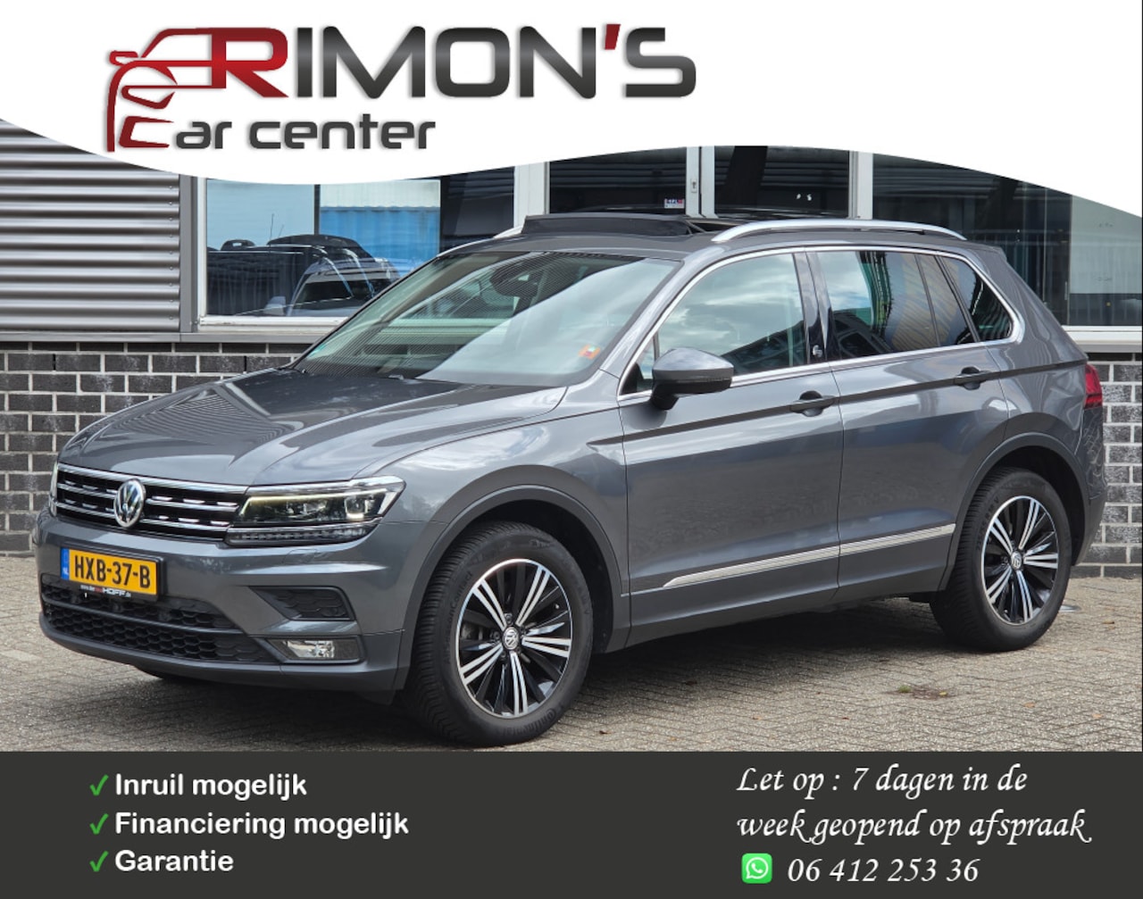 Volkswagen Tiguan - 2.0 TSI 4Motion Highline Headup Camera Pano Trekhaak - AutoWereld.nl