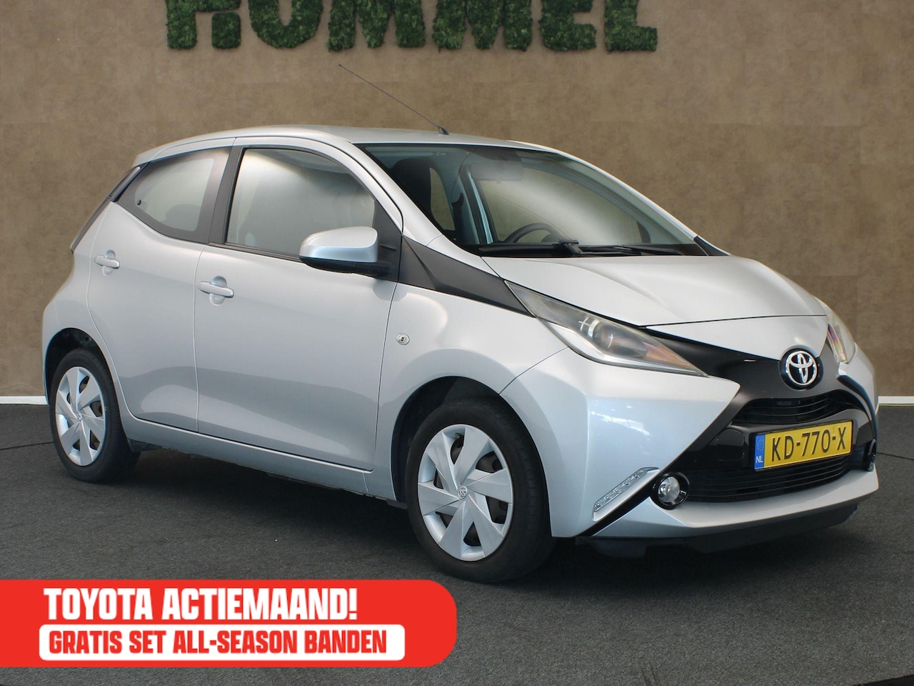 Toyota Aygo - 1.0 VVT-i x-play - ORIGINEEL NEDERLANDSE AUTO - AIRCO - BLUETOOTH TELEFOONVOORBEREIDING - - AutoWereld.nl