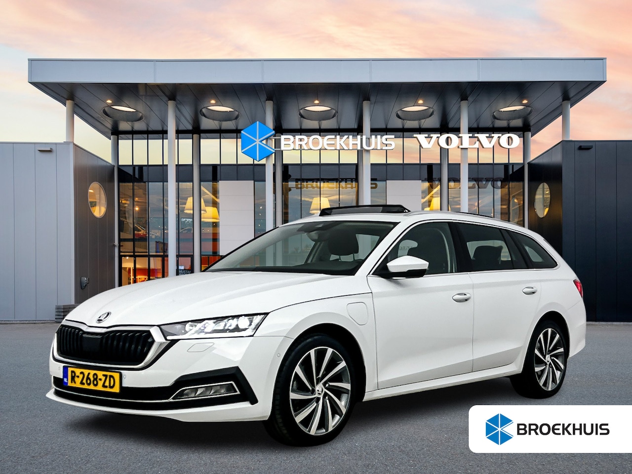 Skoda Octavia Combi - 1.4 TSI iV PHEV Business Edition Plus | 19" | Panoramadak | Head-Up | Elektr. verst. best - AutoWereld.nl