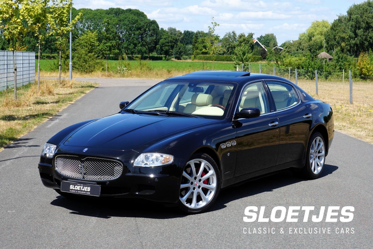 Maserati Quattroporte - 4.2 ZF Automaat |V8 |401 pk |Topstaat |Beige leder |Xenon |Schuifdak |Entertainmentsysteem - AutoWereld.nl