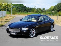 Maserati Quattroporte - 4.2 ZF Automaat |V8 |401 pk |Topstaat |Beige leder |Xenon |Schuifdak |Entertainmentsysteem