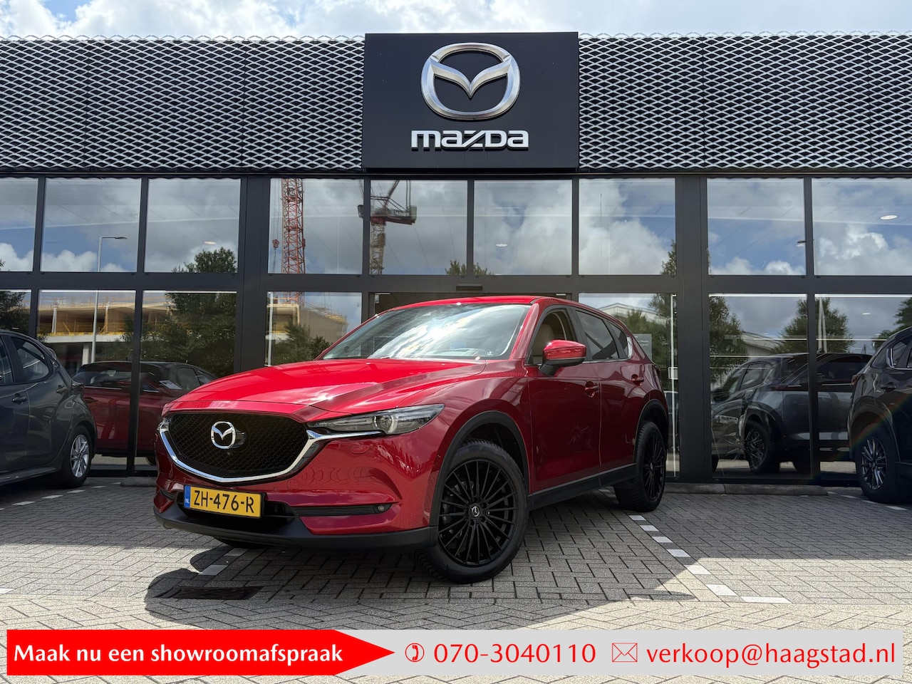 Mazda CX-5 - 2.0 SkyActiv-G 165 Sport Selected NL auto / Trekhaak / All-Season / Leder / Apple Carplay- - AutoWereld.nl