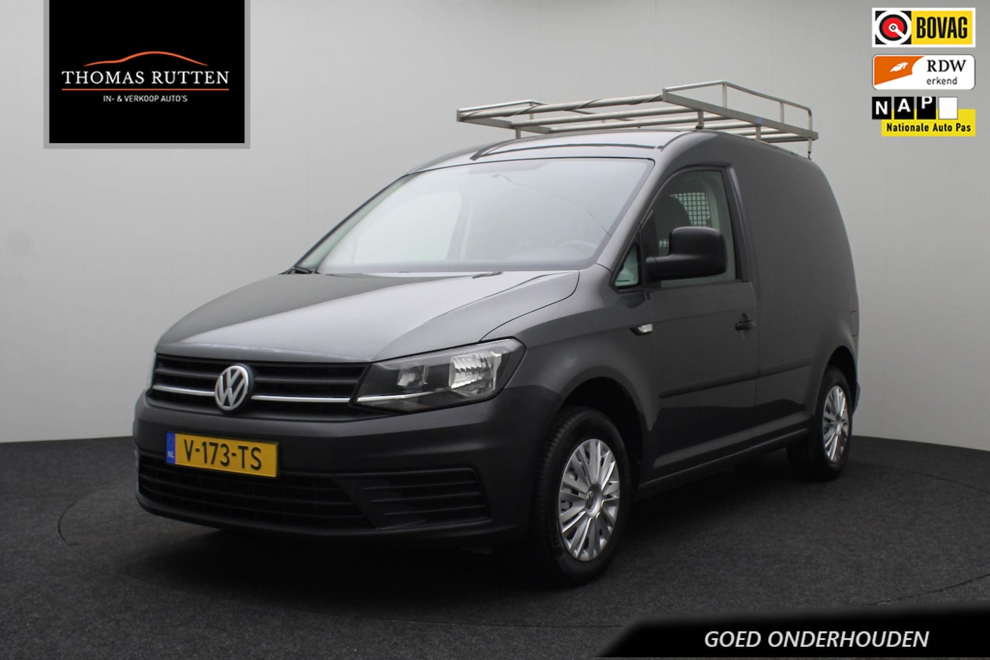 Volkswagen Caddy - 2.0 TDI L1H1 BMT Economy Business 2019 | Airco | Cruise Control | Trekhaak | Imperiaal | E - AutoWereld.nl