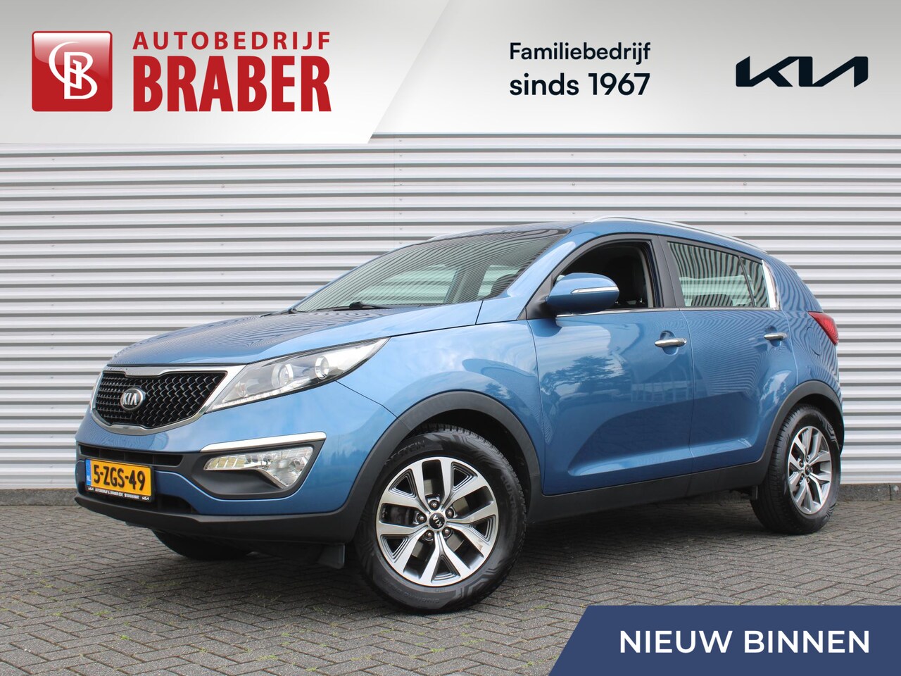 Kia Sportage - 1.6 GDI BusinessLine | Trekhaak | Camera | 17" LM | Clima | Cruise | Regensensor | Navi | - AutoWereld.nl
